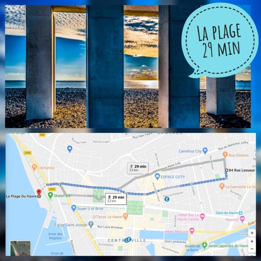 Lpah Halte Weekend Apartment Le Havre Exterior photo